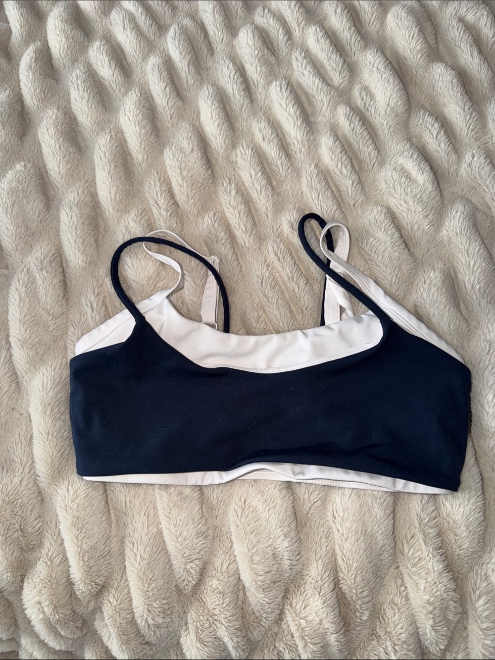 Form Blue Sports Bra
